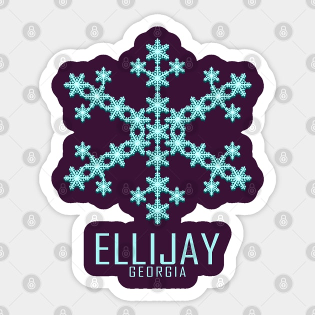 Ellijay Georgia Sticker by MoMido